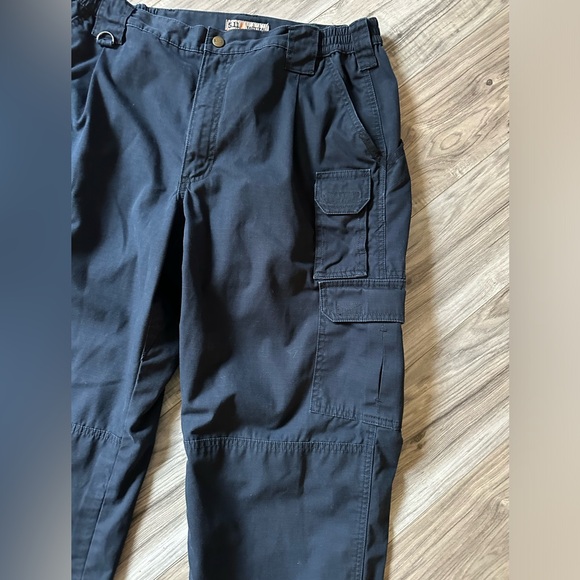 5.11 Tactical Taclite Pro Ripstop Cargo Work Pant in Blue  Tall Size 38x36 - Picture 5 of 7
